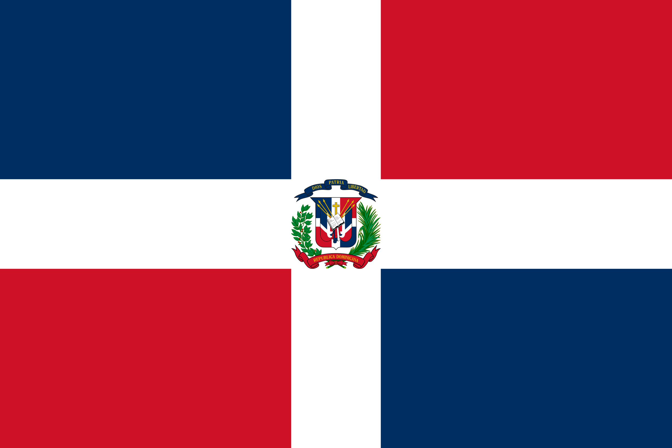 Bander a de Republica Dominicana