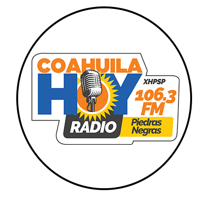 106.3 Coahuila Hoy Radio (Piedras Negras) - 106.3 FM - XHPSP-FM - Grupo M Radio - Piedras Negras, Coahuila